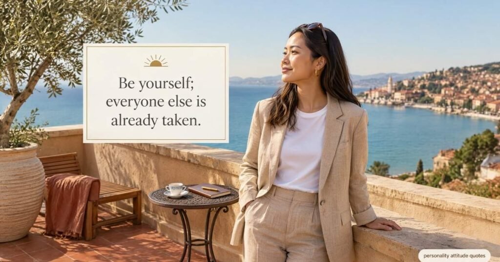 personality attitude quotes